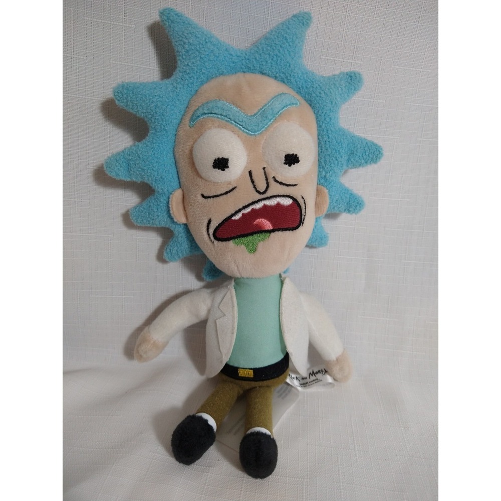 Funko Rick and Morty RICK Galatic Plushies 8" Pre-Owned Excellent